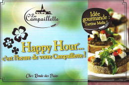 *CPM - Recette De La Tartine Meliz Avec Une Campaillette - Ronde Des Pains - Recette Au Verso - Recipes (cooking)
