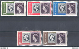 1952  Lussemburgo - Posta Aerea - N° A16/A20 , Serie Di 5 Valori,  MNH** - Sonstige & Ohne Zuordnung