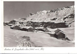 SARTONS Ob Lenzerheide-See: Winteransicht Foto-AK 1945 - Other & Unclassified