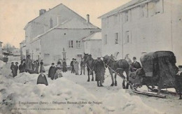 Longchaumois Diligence Bouvet Carte En Très Bonne état - Andere & Zonder Classificatie