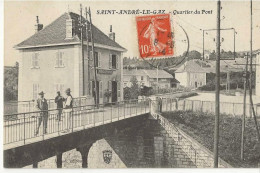 Saint André Le Gaz Quartier Du Pont - Saint-André-le-Gaz
