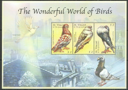 St Vincent - 2001 - The Wonderful World Of Birds - Yv 4284/86 - Other & Unclassified