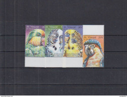 St Vincent - 2000 - Parrots - Yv 4061/64 - Papegaaien, Parkieten