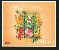 St Vincent - 2000 - Flowers: Caribbean Orchids - Yv 4076/81 - Orchideeën