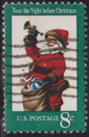 1972 Vereinigte Staaten ⵙ Mi:US 1087, Sn:US 1472, Yt:US 972, Sg:US 1477, Santa Claus, Christmas - Weihnachten - Gebruikt