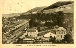 Delcampe - Cpa GRUNDHOF Centre De La Suisse Luxembourgeoise - Cachet Convoyage Ambulant - Echternach