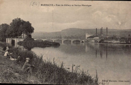 54 , Cpa  MARBACHE , Pont De Millery Et Station Electrique  (04379.S2) - Altri & Non Classificati