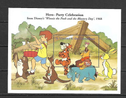 St Vincent - 1998 - Disney: Winnie The Pooh - Yv Bf 402 - Disney