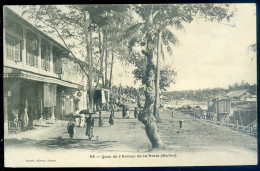 Cpa  Du Vietnam Quai De L' Arroyo De La Poste ( Mytho ) STEP195 - Viêt-Nam