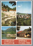 CERVENY KLASTOR, SPISSKA, MULTIPLE VIEWS, ARCHITECTURE, MOUNTAIN, CHURCH, SLOVAKIA, POSTCARD - Slovakia