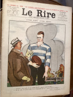 Le Rire 1922 - N° 155 & 156 - Rugby Médecin Monte-Carlo -  Falké Jeanniot Vallée - Other & Unclassified