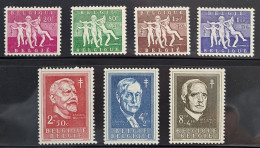 België 1955 (Lentevreugde/Printemps)  979-985  */MH - Unused Stamps