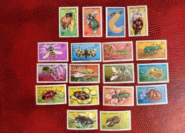 TURQUIE 1980 1981 1982 1983 Complet 18v Neuf MNH **  Insecto Insect Insekt Inseto Insetto TURQUIA TURKEY - Andere & Zonder Classificatie