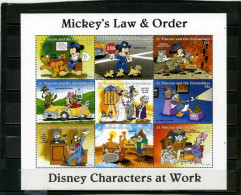 St Vincent - 1996 - Disney: Mickey's Law & Order - Yv 2699/07 - Disney