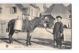 MONT DORE - Un Jeune Laitier Et Sa Monture - Très Bon état - Le Mont Dore