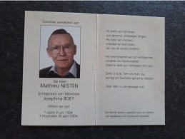 Militair Op Rust - Mathieu Nijsten ° Gellik 1934 + Houthalen 2004 X Josephina Boey - Obituary Notices