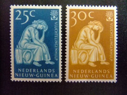 L 59 HOLANDA-NEDERLANDS 1960 / AÑO DEL REFUGIADO - WORLD REFUGEE YEAR / YVERT 56 - 57 MNH - Refugees
