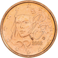 France, Euro Cent, BU, 2002, MDP, Cuivre Plaqué Acier, SUP, KM:1282 - France