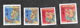France 2024 - Nouvel An Chinois - Année Du Dragon - Oblitérés - Used Stamps