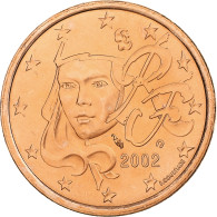 France, 5 Euro Cent, BU, 2002, MDP, Cuivre Plaqué Acier, SUP, KM:1284 - Frankrijk