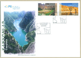 TURKEY 2022 MNH FDC WORLD ENVIRONMENT DAY CLIMATE CHANGE TURTLE  FIRST DAY COVER - Covers & Documents