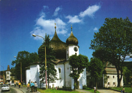 SUMAVA, CHURCH, ARCHITECTURE, CAR, CZECH REPUBLIC, POSTCARD - Tchéquie