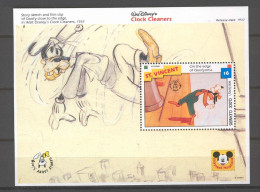 St Vincent - 1993 - Disney: Goofy, Clock Cleaners - Yv Bf 204 - Disney