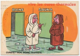 HUMOUR. "Vive Les Cures Thermales". - Humour