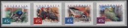 Australien 2001 Vögel Aus Wüstengebieten 2070/73 BC Postfrisch - Nuovi