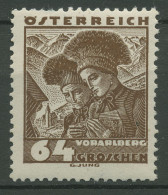 Österreich 1934 Österreichische Volkstrachten 582 Postfrisch - Ongebruikt