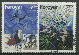 Färöer 1997 Europa CEPT: Sagen Und Legenden 317/18 Gestempelt - Isole Faroer