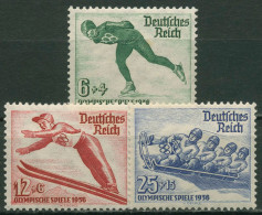 Deutsches Reich 1935 Olympische Winterspiele 600/02 Mit Falz - Ungebraucht