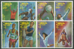 Nevis 1992 Olympische Sommerspiele Barcelona 659/66 Postfrisch - St.Kitts And Nevis ( 1983-...)