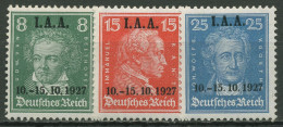 Deutsches Reich 1927 Tagung Internationales Arbeitamt IAA 407/09 Mit Falz - Nuovi