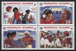 Marshall-Inseln 1985 Internationales Jahr Der Jugend 54/57 ZD Postfrisch - Marshall