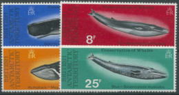 Britische Antarktis 1977 Schutz Der Wale 64/67 Postfrisch - Ongebruikt