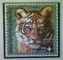 United States, Scott #B4, Used(o), 2011 Tiger Cub, (44+11)¢ - Used Stamps