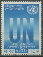 Indien 1970 Vereinte Nationen UNO 501 Postfrisch - Ongebruikt