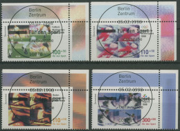 Bund 1998 Sporthilfe Fußball Olympia 1968/71 Ecke 2 TOP-ESST Berlin (E2853) - Used Stamps