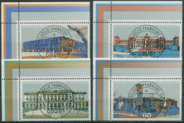 Bund 1998 Landesparlamente 1974/77 Ecke 1 Mit TOP-Stempel (E2866) - Used Stamps