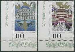 Bund 1998 UNESCO Würzburger Residenz, Tempel 2007/08 Ecke 3 Postfrisch (E2921) - Unused Stamps