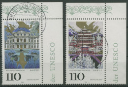 Bund 1998 UNESCO Würzburger Residenz, Tempel 2007/08 Ecke 2 Gestempelt (E2926) - Used Stamps