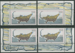Bund 1998 UNESCO Grube Messel Krokodil 2006 Alle 4 Ecken Postfrisch (E2916) - Unused Stamps
