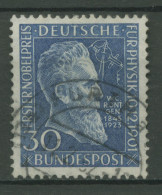 Bund 1951 Wilhem Röntgen - Nobelpreisträger 147 Gestempelt - Oblitérés