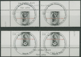 Bund 1998 Telefonseelsorge 2021 Alle 4 Ecken Mit TOP-ESST Berlin (E2961) - Used Stamps