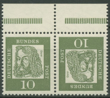 Bund 1961/63 Dürer Zusammendruck Mit Oberrand K1 OR Postfrisch - Zusammendrucke