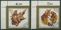 Bund 1989 Weihnachten 1442/43 Ecke 1 Oben Links Gestempelt (E1758) - Used Stamps