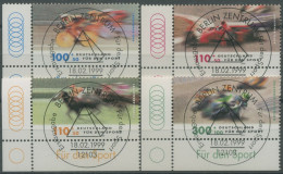 Bund 1999 Sporthilfe Rennsport Pferdesport 2031/34 Ecke 3 TOP-ESST Berlin(E3003) - Used Stamps