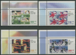 Bund 1998 Sporthilfe Fußball Olympia Rudern 1968/71 Ecke 1 Postfrisch (E2845) - Unused Stamps