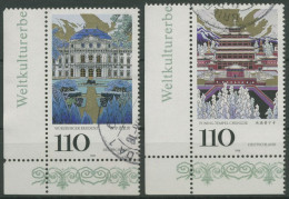 Bund 1998 UNESCO Würzburger Residenz, Tempel 2007/08 Ecke 3 Gestempelt (E2930) - Used Stamps